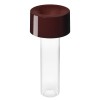Lampe sans fil Fleur bordeaux Foscarini - Valente Design