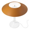 Lampe de table Chapeaux M ocre Foscarini  - Valente Design - vue de dessus