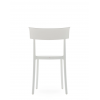 Chaise CATWALK MAT blanc Kartell - Valente Design - de dos