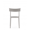 Chaise CATWALK MAT gris Kartell - Valente Design - de face