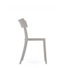Chaise CATWALK MAT gris Kartell - Valente Design - de profil