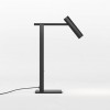 Lampe à poser Leda Desk structure noire mat / abat-jour noir mat - Astro Lighting - Valente Design