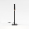 Lampe à poser Leda Desk structure noire mat / abat-jour noir mat - Astro Lighting - Valente Design - de face