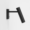 Applique Leda Single structure noir mat / abat-jour noir mat - Astro Lighting - Valente Design