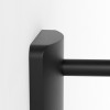 Applique Leda Single structure noir mat / abat-jour noir mat - Astro Lighting - Valente Design - détail patère