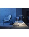 Salon avec la lampe de table Anisha Grande foscarini - Valente Design