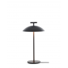 Lampe Mini Geen-A Plug version noir - Kartell - Valente Design - éclairée