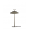 Lampe Mini Geen-A Plug version bronze - Kartell - Valente Design - éteinte