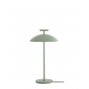 Lampe Mini Geen-A Plug version vert - Kartell - Valente Design - éteinte