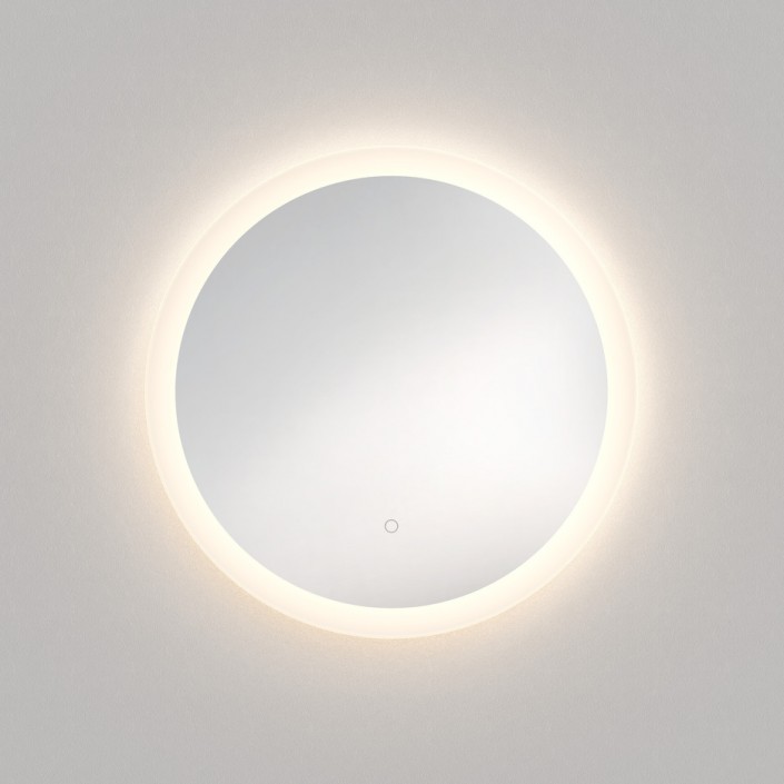 Miroir éclairant Ascot 650 Round - Astro Lighting - Valente Design - éclairé de face