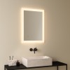 Miroir éclairant Ascot 700 - Astro Lighting - Valente Design - éclairé dans salle de bain