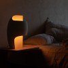 Lampe B Thierry Dreyfus - DCWéditions - Valente Design - éclairée sur table de nuit