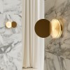 Appliques Poudrier - DCW Editions - Valente Design - éclairée dans salle de bain