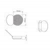 Dimension applique Poudrier - DCW Editions - Valente Design