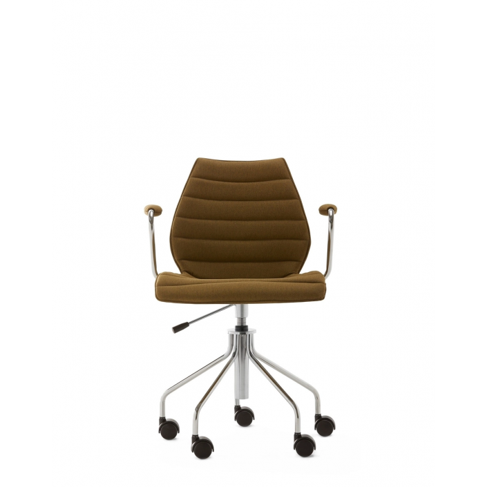 Chaise MAUI SOFT NOMA  moutarde brique - Kartell - Valente Design