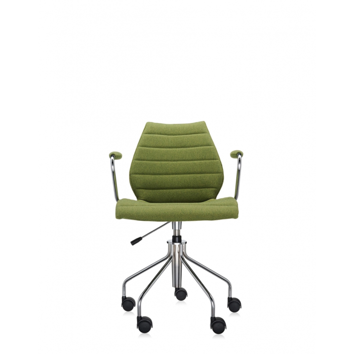 Chaise MAUI SOFT TREVIRA vert acide - Kartell - Valente Design