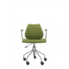 Chaise MAUI SOFT TREVIRA vert acide - Kartell - Valente Design