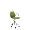 Chaise MAUI SOFT TREVIRA vert acide - Kartell - Valente Design