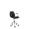 Chaise MAUI SOFT TREVIRA noir - Kartell - Valente Design