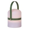 Lampe de table sans fil LITTLE JOE vert - Lucide - Valente Design - éteinte