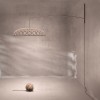 Suspension Skynest Motion almond Flos - Valente Design - éclairée dans salon