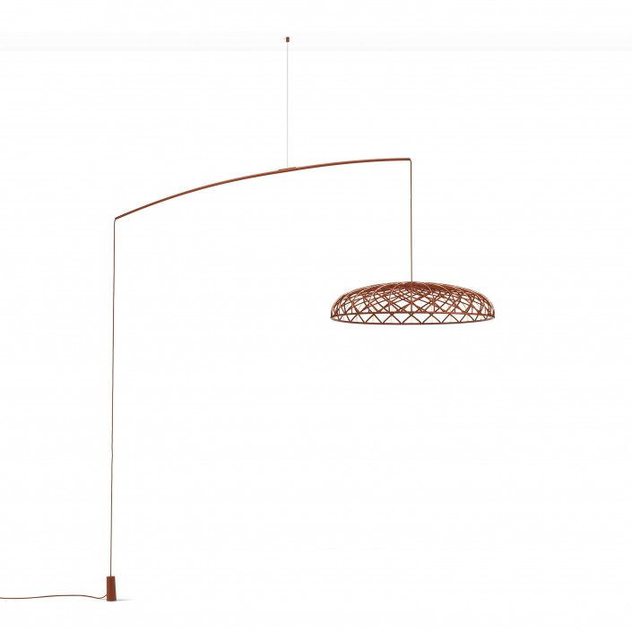 Suspension Skynest Motion rouge brique Flos - Valente Design