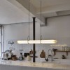 Suspension NL12 DCW Editions - Valente Design - éclairée au dessus ilot de cuisine