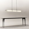 Suspension NL12 DCW Editions - Valente Design - éclairée au dessus d'une table
