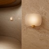 Appliques LIGHT ME TENDER HORIZONTAL DCW Editions - Valente Design - sur mur salle de bain