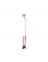 Lampadaire Toio rouge Flos à LED - Chez Valente Design