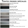 Nuancier teintes froides spéciales sur laiton pour Liseuse Tulipe Canon de Fusil - Meljac - Valentedesign.com