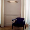 Applique ORG W 1050 DC Editions - Valente Design - éclairée et posée en plafonnier
