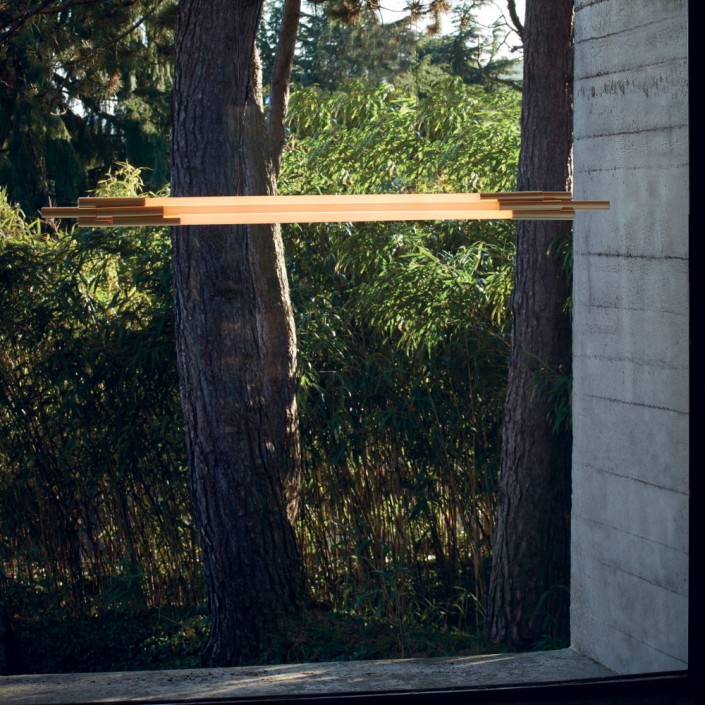 Suspension Org Pendant Horizontal 130 DCW Editions - Valente Design - mise en scène