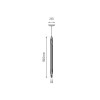 Dimension Suspension Org Pendant Vertical 160 DCW Editions - Valente Design