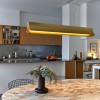 Suspension Respiro Pendant 1200 or/or - DCW Editions - Valente Design éclairée dans cuisine