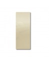 Radiateur Solaris vertical 45 1000W beige brillant de la marque Fondis - Valente Design