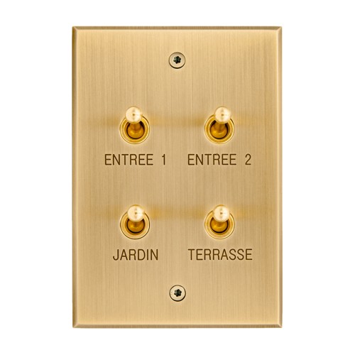 Plaque rectangulaire 4 Va &...