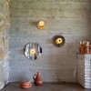 Applique - Plafonnier In The Sun Wall - corps argent - maille or - DCW Editions - Valente Design - composition plusieurs tailles