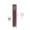 Dimension Borne solaire TRADITION 90cm - Les Jardins - Valente Design