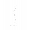 Applique WIRERING câble gris - anneau blanc de FLOS - Valente Design