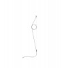 Applique WIRERING câble gris - anneau gris de FLOS - Valente Design