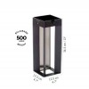 Dimension applique murale Blade - Les Jardins - Valente Design