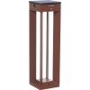 Borne solaire BLADE 45 cm corten - Les jardins - Valente Design