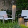 Lampadaire ROP&STRIP Les Jardins - Valente Design - éclairé dans jardin - avec table lumineuse