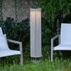 Lampadaire ROP&STRIP Les Jardins - Valente Design - éclairé dans jardin