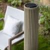 Lampadaire ROP&STRIP Les Jardins - Valente Design - éteint dans jardin - détails