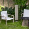 Lampadaire ROP&STRIP Les Jardins - Valente Design - éteint dans jardin