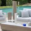 Lampadaire ROP&STRIP Les Jardins - Valente Design - sur terrasse - avec lampe ROP&STRIP
