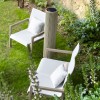 Lampadaire ROP&STRIP Les Jardins - Valente Design - éteint dans jardin - vue de dessus