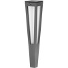 Applique torche solaire TINKA gris espace - Les Jardins - Valente Design